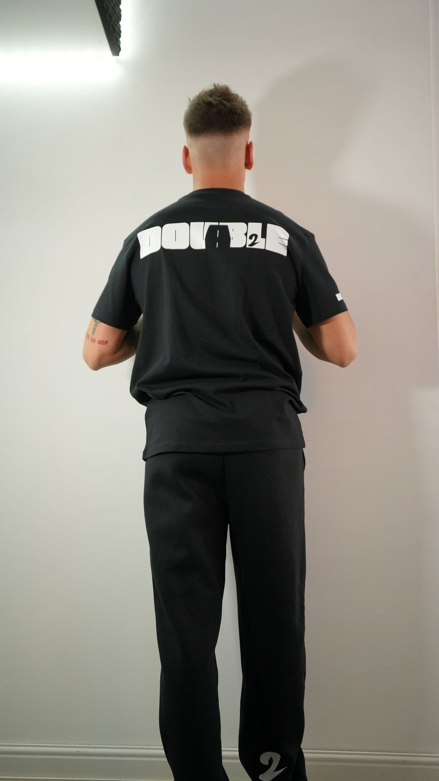 “Black DoubleA” Oversized Tee