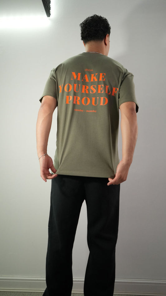 “Make Yourself Proud” Oversized Tee