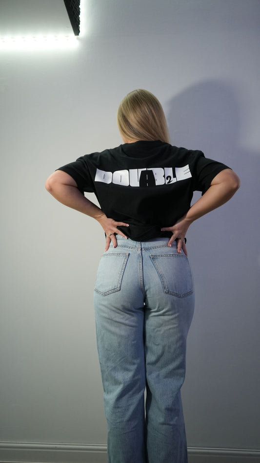 “Black DoubleA” Oversized Tee